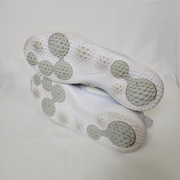Nike Mens Size 9.5 Roshe G Golf Shoes Pure Platinum Gray Spikeless CD6065-003 - Picture 7 of 8